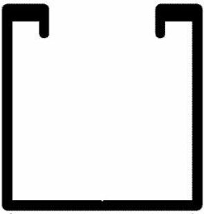 FM344 profilo alluminio per fotovoltaico 41x42,5